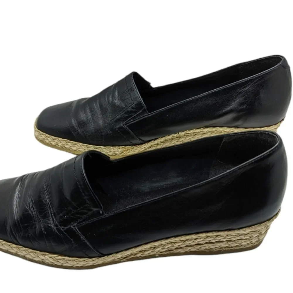 Women's Andre Assous Espadrilles Low Wedge Heel, Size 7.5 M